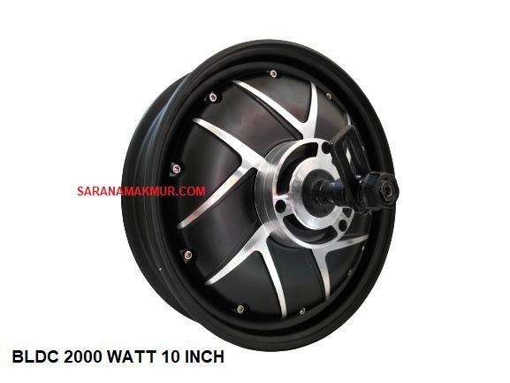 Gambar BLDC MOTOR LISTRIK / BLDC 2000 WATT - 10 inch x 3.0 dari VIAR SR MOTOR undefined Tokopedia