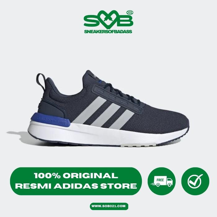 Sepatu Lari Adidas Men's Racer TR21 Navy Grey Black H05765 47 1/3 di  Sneakers Of Badass Tokopedia