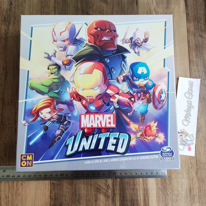 Gambar Marvel United Cooperative Strategy Board Game dari Mekuya Games undefined Tokopedia