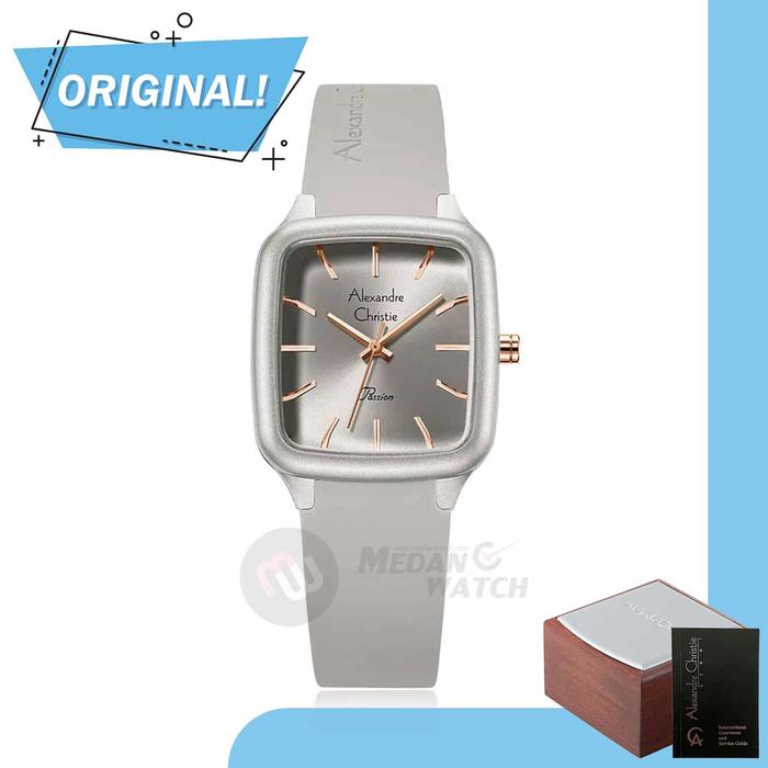 Gambar Jam Tangan Wanita Analog Alexandre Christie 2A08LH AC2A08 AC 2A08 LH Original Garansi Resmi - Grey dari Medan Watch undefined Tokopedia