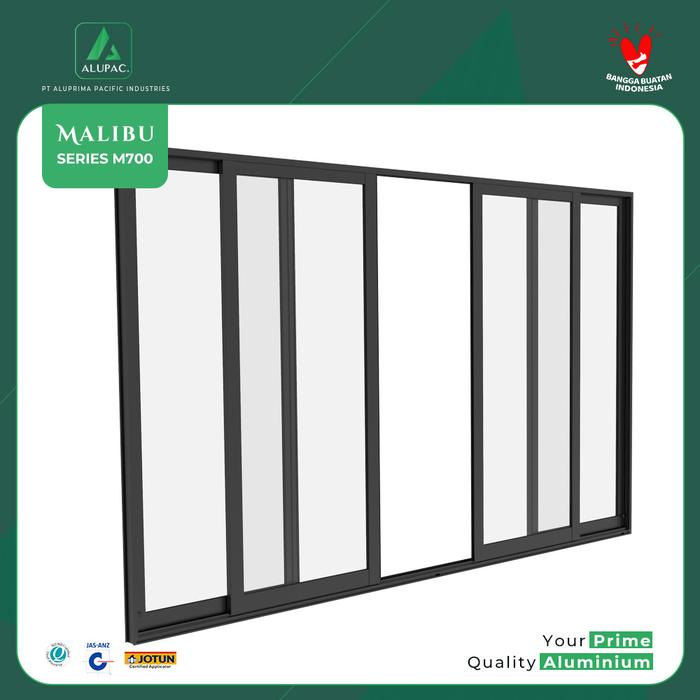 Jual ALUPAC - MALIBU Series M700 Pintu Aluminium Sliding 2 Track 4 ...