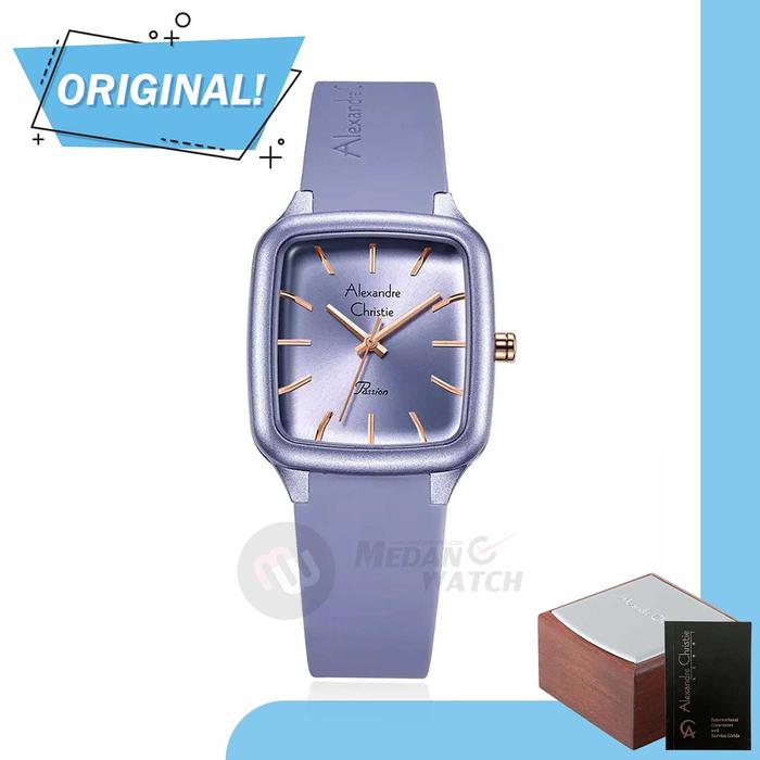 Gambar Jam Tangan Wanita Analog Alexandre Christie 2A08LH AC2A08 AC 2A08 LH Original Garansi Resmi - Purple dari Medan Watch undefined Tokopedia