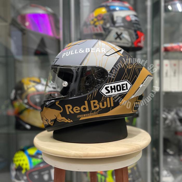 SHOEI x-14 MM93 B.C ネガティブ REDBULL付き XL