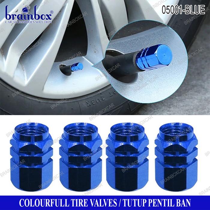 Gambar Pentil Warna - Biru dari Brainbox Car and Home undefined Tokopedia