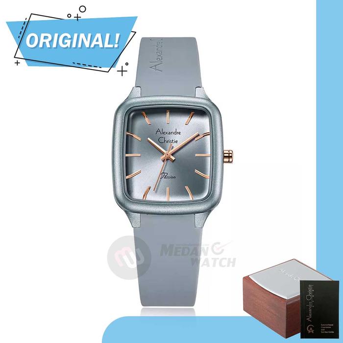 Gambar Jam Tangan Wanita Analog Alexandre Christie 2A08LH AC2A08 AC 2A08 LH Original Garansi Resmi - Light Grey dari Medan Watch undefined Tokopedia