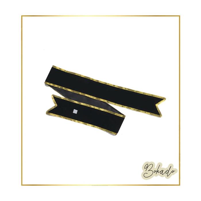 Gambar Selempang Wisuda Bordir Bahan Beludru dan Satin + Lis Renda atau Pita - Tanpa Tulisan dari rikoseller undefined Tokopedia