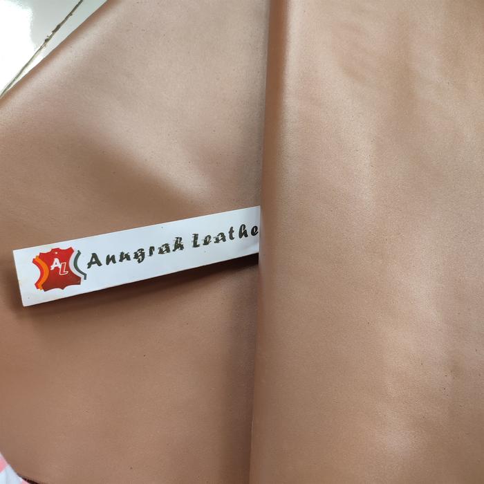 Gambar Kulit Sapi Asli jenis Fullgrain / Pori Warna Coklat Milo tebal 1.5 mm - A4 (21 x 29,5) dari Anugrah Leather undefined Tokopedia