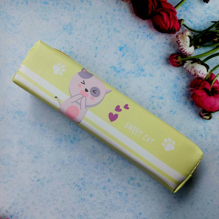 Gambar Kotak Pensil Mini Case Motif FRIENDS FOREVER Tempat Pensil Lucu - SweetCat Kuning dari fanila surabaya undefined Tokopedia