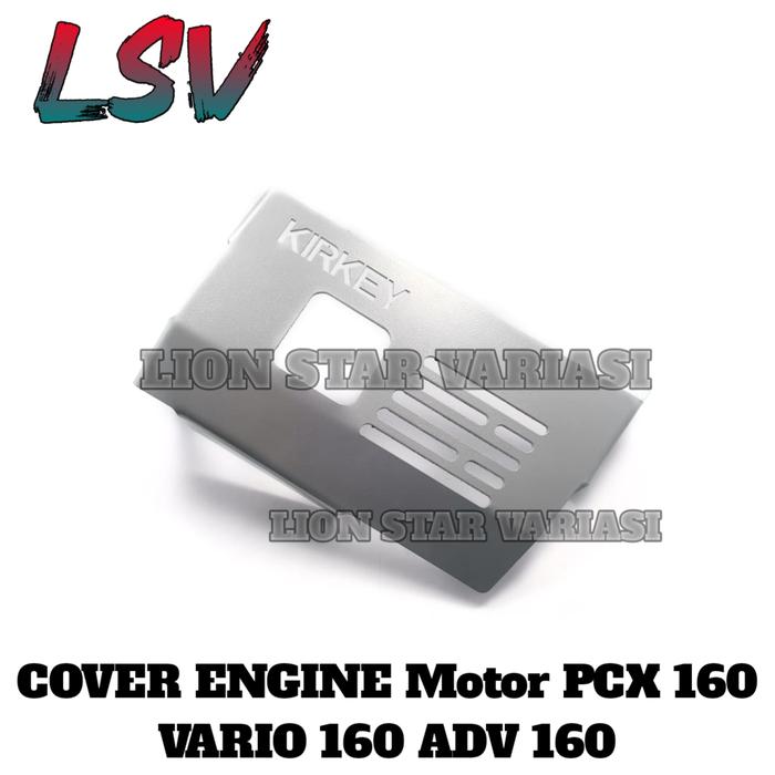 Gambar Cover Engine Guard NEW Cover Pelindung Mesin Bawah PCX ADV VARIO 160 - Putih dari LionStarVariasi undefined Tokopedia