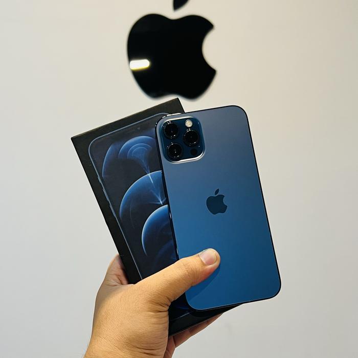 iPhone 12 Pro Max 256GB パシフィックブルー 箱付き iPhone 12