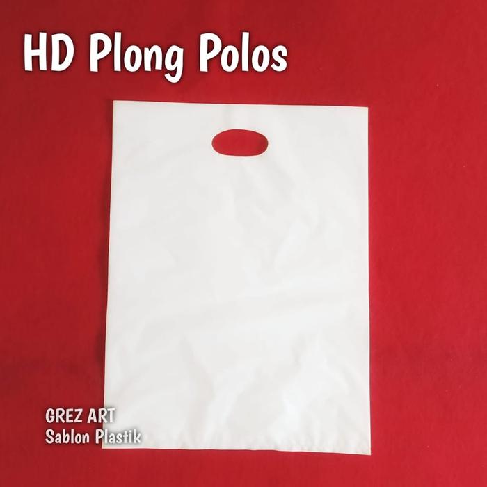 Gambar Plastik HD Plong Polos, 25x35 (isi 50pcs) Tebal / Plastik Olshop Pond - Putih dari GREZ ART undefined Tokopedia
