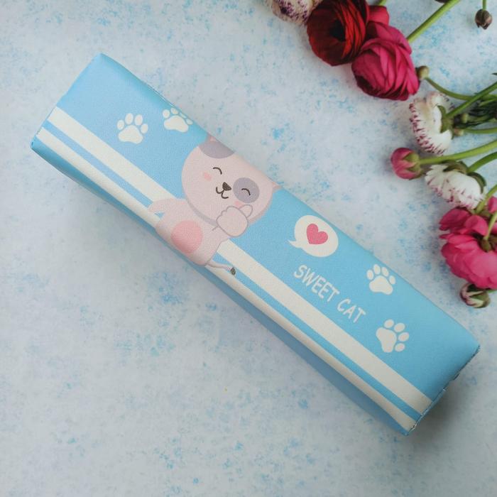 Gambar Kotak Pensil Mini Case Motif FRIENDS FOREVER Tempat Pensil Lucu - SweetCat Biru dari fanila surabaya undefined Tokopedia