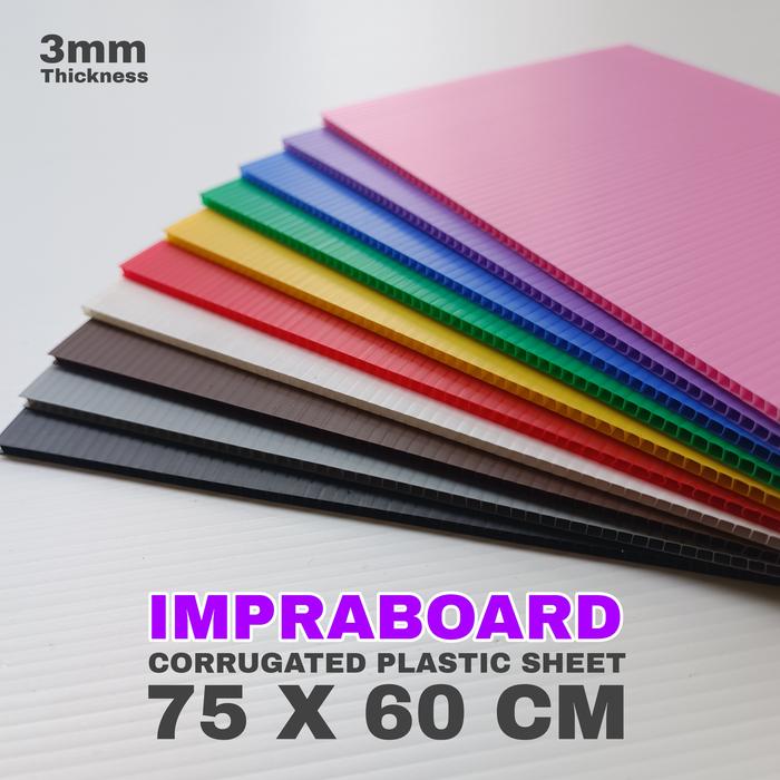 Gambar Infraboard Impraboard 3mm 60 x 75 cm - Abu-abu, T3-60X75CM dari ANISA STATIONERY undefined Tokopedia