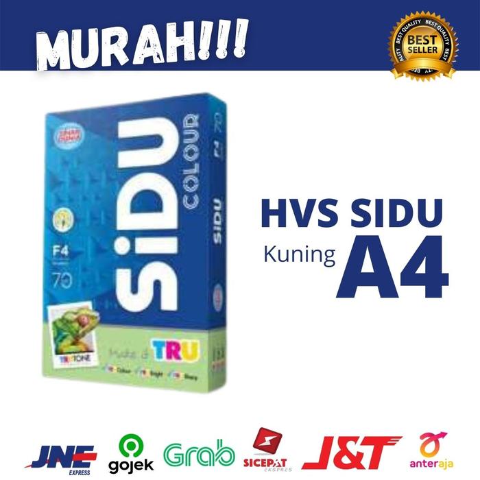 Gambar Kertas HVS A4 Sidu Warna 1 rim - Hijau, Plastik dari yujapink undefined Tokopedia