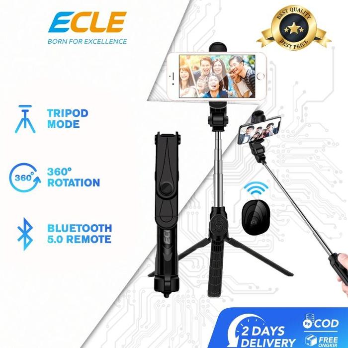 Gambar DISKON NEW ECLE P70S SELFIE STICK TONGSIS HP TRIPOD FREE EXPANSION - ETS1009 Tongsis dari Fadhlystore12 undefined Tokopedia