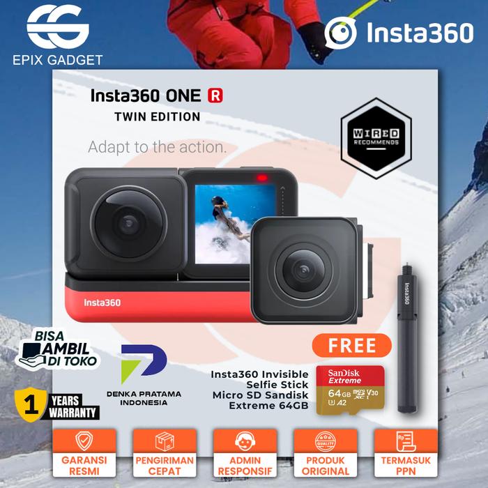 Kamera Insta360 One R Twin Edition Release Date Jual Insta360 ONE