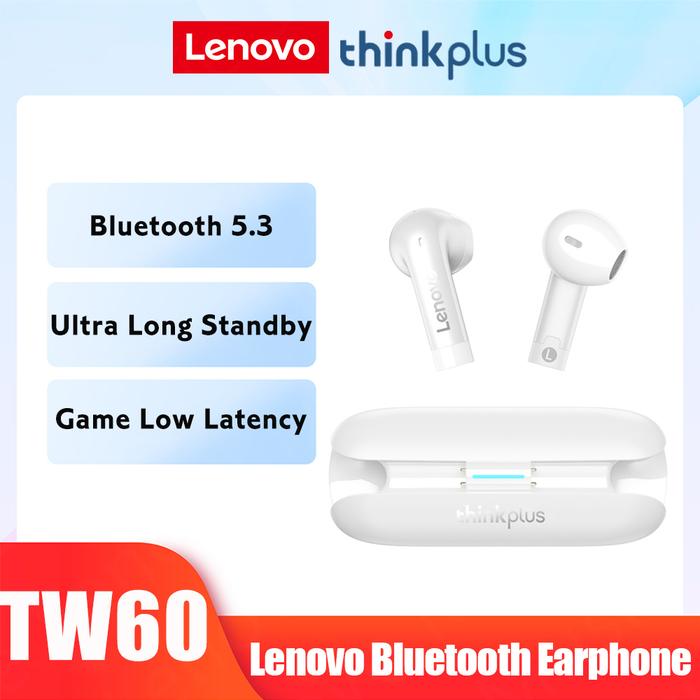 Gambar Thinkplus TW60 TWS Earphones Wireless Bluetooth 5.3 Headphones Headset - Putih dari Preferred Audio Store undefined Tokopedia