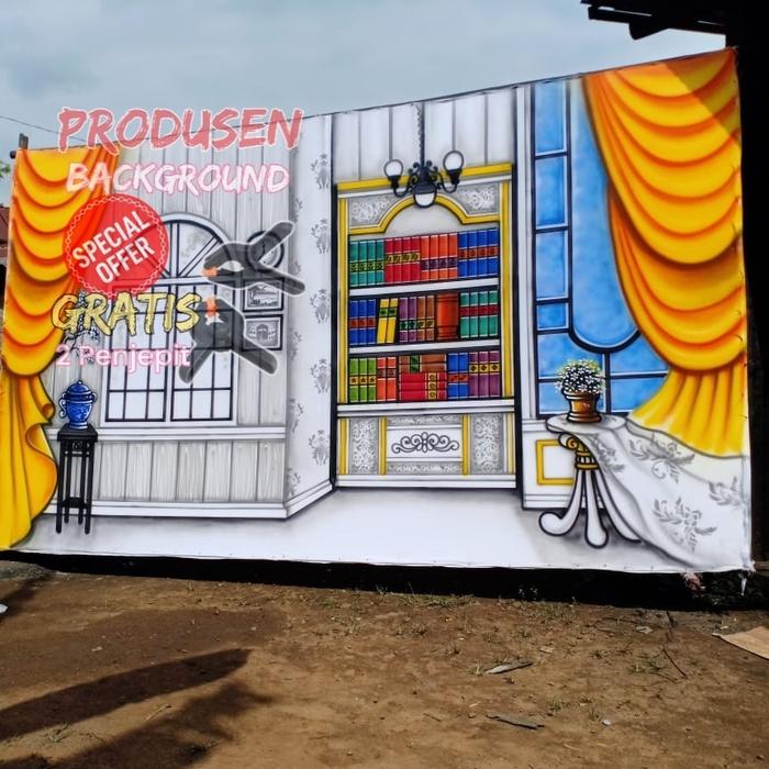 Gambar Kain Backdrop Back Ground Foto. background wisuda 3x6m - Motif 6, 3x4m dari Produsen.Background undefined Tokopedia