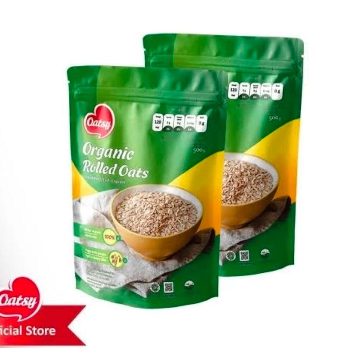 Gambar OATSY GLUTEN FREE - ROLLED OATS - INSTANT OATMEAL 500 GRAM - ROLLED OATS dari AMI Horeca undefined Tokopedia