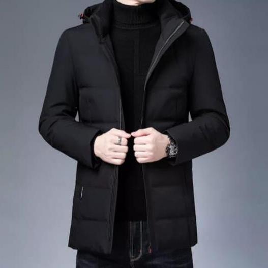 Gambar jaket parka winter pria wanita/jaket bulu hangat/jaket tebal - Hitam, XXL dari istiqomah to jannah undefined Tokopedia