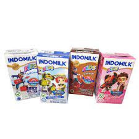 Gambar Susu Indomilk Kids UHT Coklat Stroberi Vanila Full Cream 115 ml - Coklat dari Arefa Shop_NEW undefined Tokopedia