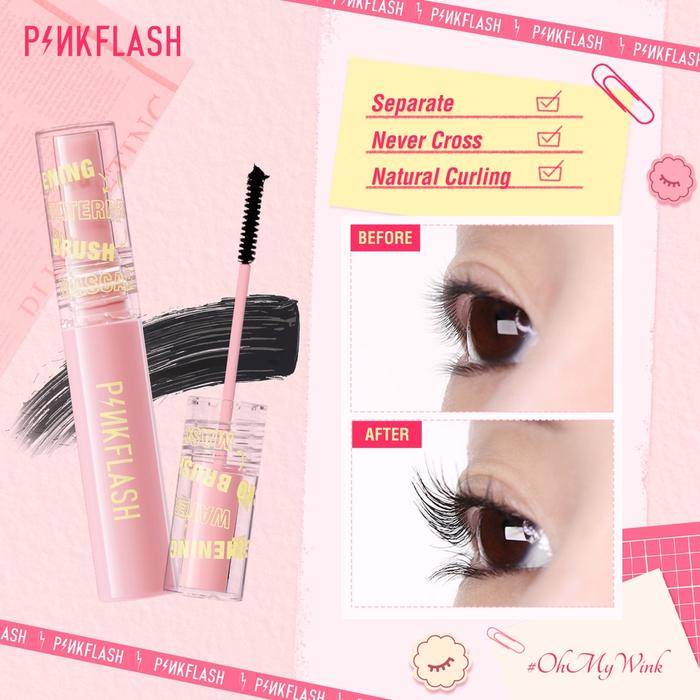 Gambar PINKFLASH OhmyWink Maskara Day & Night Lengthening Volume Waterproof - ULTRATHIN FIBER dari Larissabelle_NEW undefined Tokopedia
