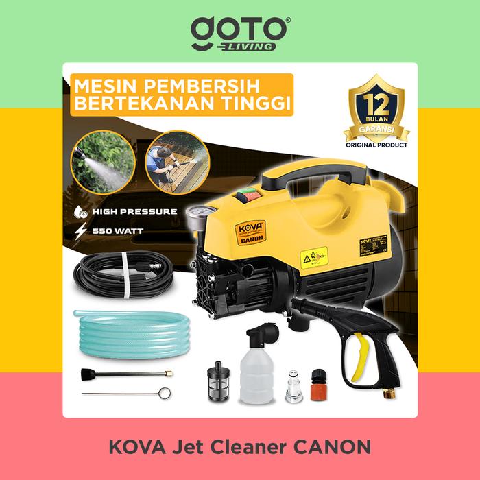 Gambar Kova Canon Jet Cleaner High Pressure Alat Steam Mesin Cuci Mobil Motor - Yellow dari Goto.Indonesia undefined Tokopedia