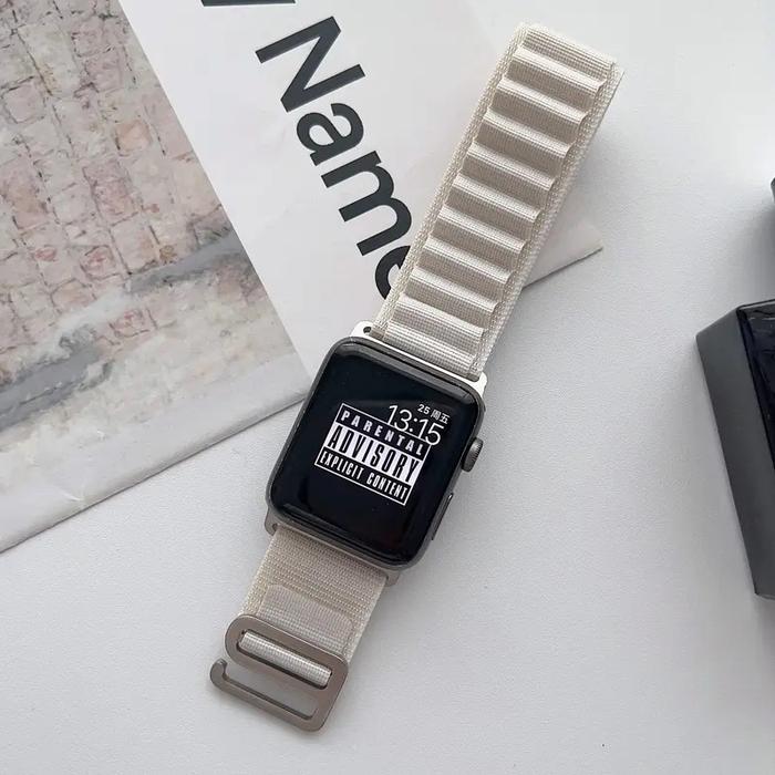 Gambar Alpine Loop Apple Watch Ultra Band iWatch 8 7 6 5 4 3 2 1 SE Strap - Starlight, 41/40/38mm dari GET-WID undefined Tokopedia