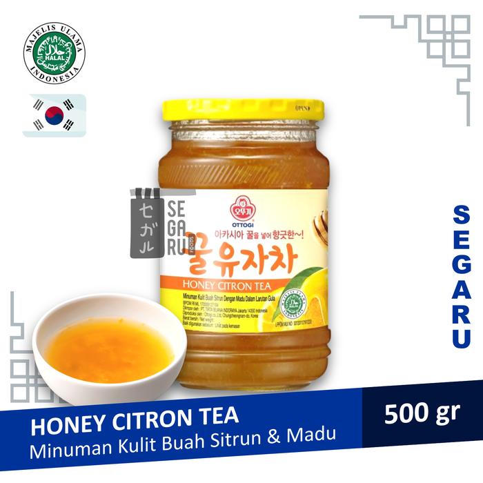 Gambar Ottogi Honey Citron Tea Yuzu Korea Yujacha Korea Halal MUI - 500Gr dari Segaru Foods undefined Tokopedia