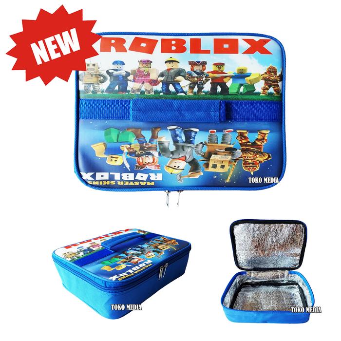 Gambar Grid lunch Box kotak makan dan Botol Minum BPA Free Anti Tumpah ROBLOX - TAS BEKAL SAJA dari Toko Nyata Murahnya undefined Tokopedia