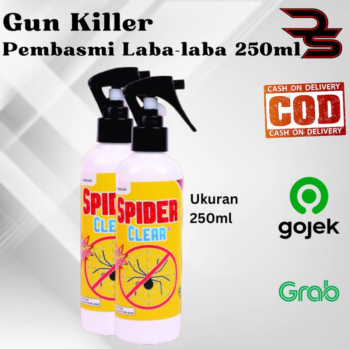 Gambar Spider Clear Pembasmi Laba Laba dari Deus Store V2 undefined Tokopedia