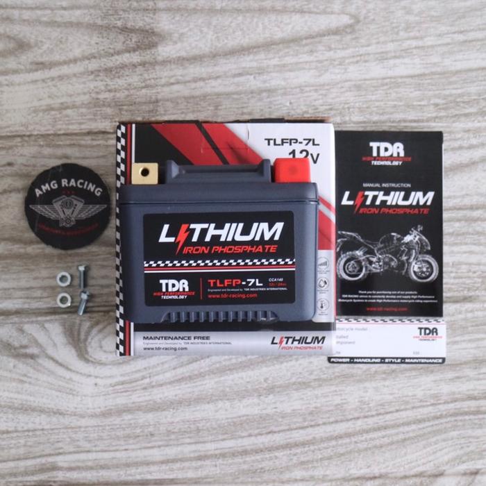 Gambar Aki Motor TDR Racing AKI WR155-XSR 155-Supra-Kharisma TLFP-7L Lithium dari AMG Racing undefined Tokopedia