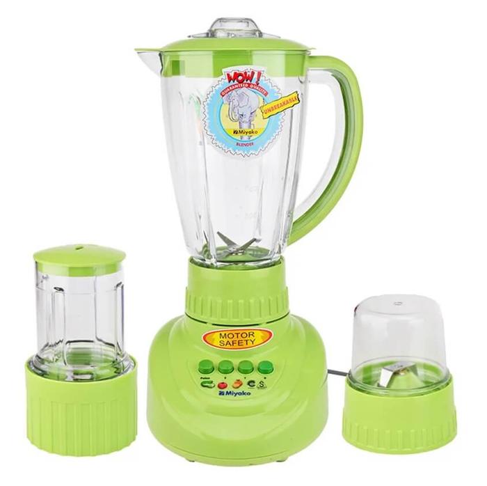 Gambar MIYAKO BLENDER PLASTIK 3 IN 1 | BLENDER PLASTIK 1.0L PL - 1.5L PF/AP - BL 152 FP/AP dari SRIWIJAYA PERABOT undefined Tokopedia