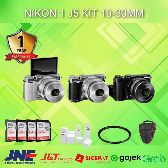 Camera Nikon J5 Kit 10-30MM Nikon J5 Lensa Nikon J5 Kit  DISTRIBUTOR, 128GB