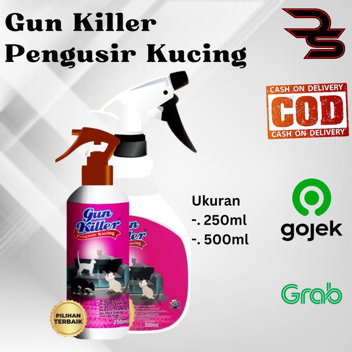 Gambar Gun Killer Pengusir Kucing 100% Super Ampuh / Gunkiller Cairan Racun - 250ml dari Deus Store V2 undefined Tokopedia
