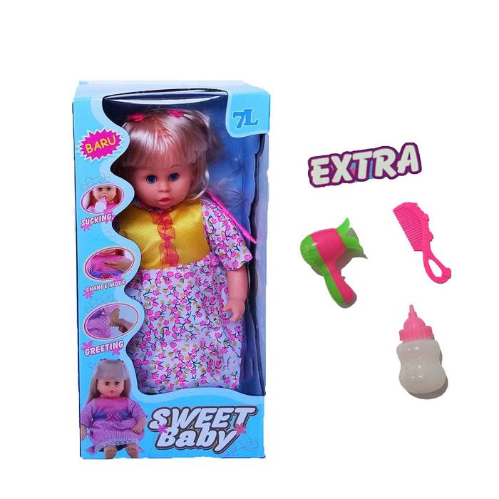 Gambar Mainan Anak Perempuan Bayi Susan Bisa Nyanyi Singer Doll Lovely Baby - Kotak Biru dari Kiddy's Toys undefined Tokopedia