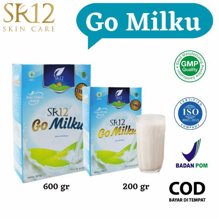 Gambar Susu Kambing Etawa Go Milku SR12 Gomilku Promil Gomilk Penggemuk Badan - 200 gr dari SR12 Jawa Barat undefined Tokopedia