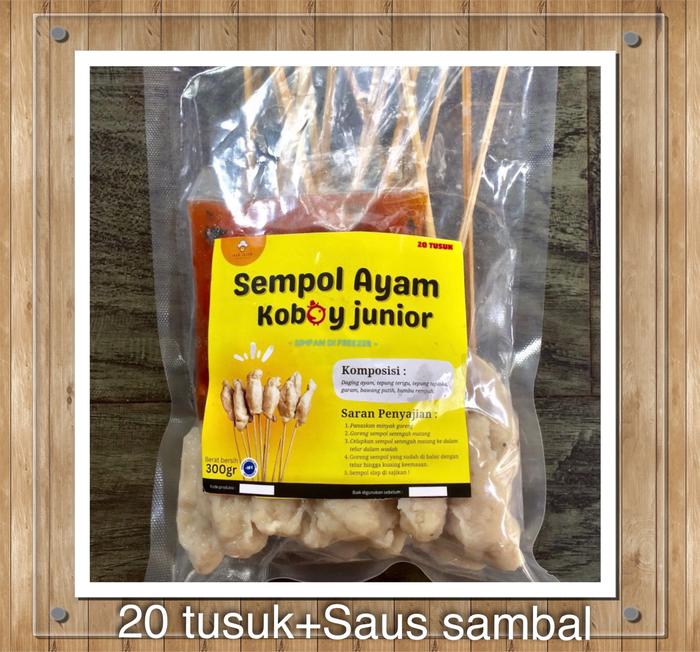 Gambar Sempol Ayam Koboy Junior 20 tusuk + Saus Sambal dari Decemil undefined Tokopedia