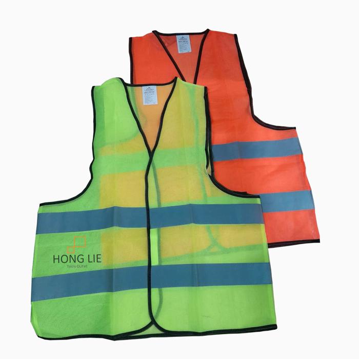 Jual Rompi Polyester Proyek Safety Vest Orange Hijau Orange