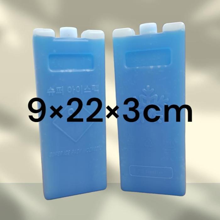 Gambar ice pack 9×22×3cm bata blue ice pack thermafreeze pendingin Es dari ice gel pack n thermafreeze undefined Tokopedia