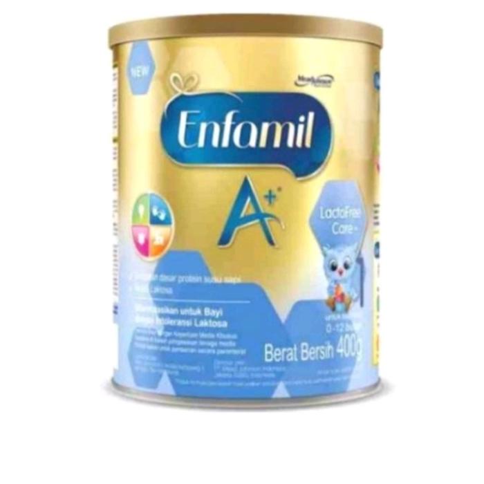 Gambar ENFAMIL A+ LACTO FREE 400gr (0-12bulan) SUSU FORMULA BEBAS LAKTOSA dari AmiGo Gallery undefined Tokopedia