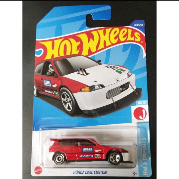 Jual Hotwheels Honda Civic EG Custom Jakarta Timur