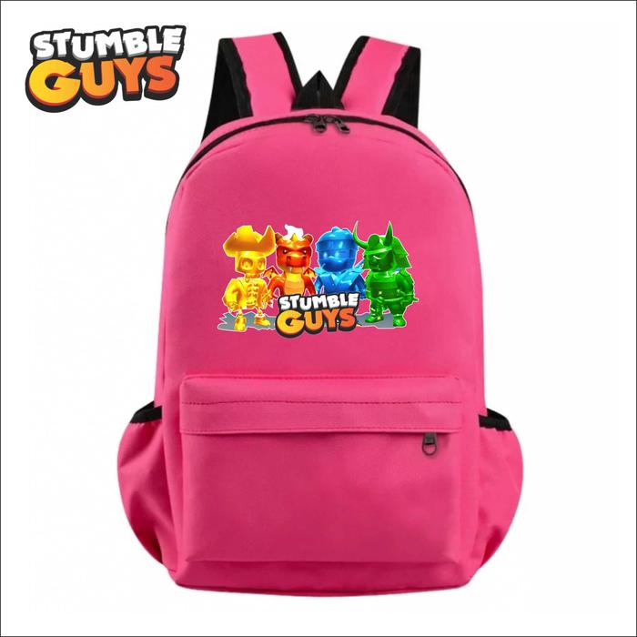Gambar RK - Tas Anak Karakter Stumble Guys Skin Terbaru Backpak Unisex - Merah Muda dari Kids Store23 undefined Tokopedia