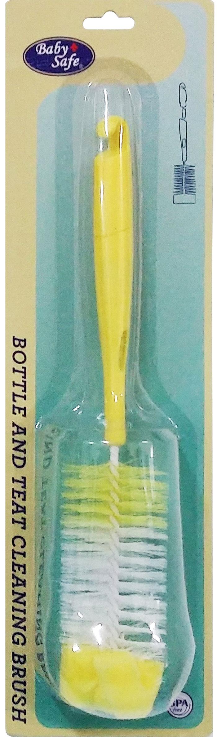 Gambar Baby Safe BS367 Bottle & Teat Cleaning Brush - Yellow dari BabySafe Indonesia undefined Tokopedia