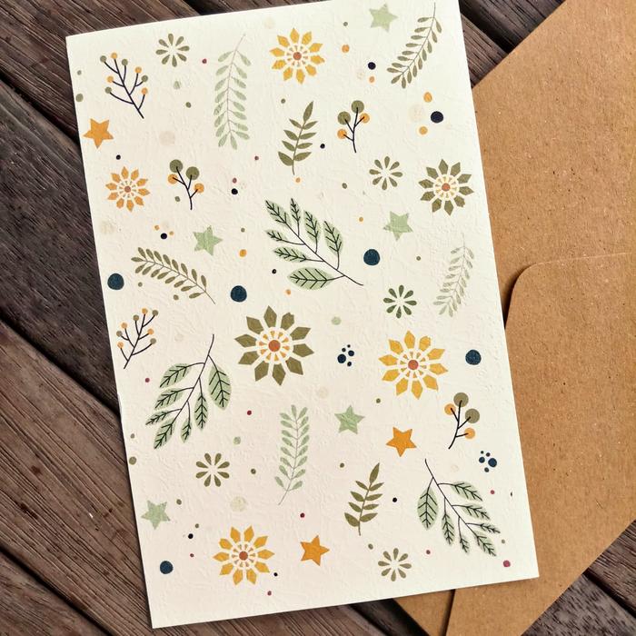 Gambar 1 PACK Kartu Ucapan & Amplop Kosong Polos blank thank you card eucaly - Sta dari Kartu Lopie undefined Tokopedia