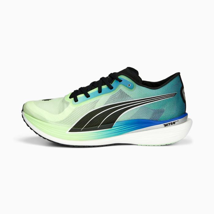 Puma Deviate Nitro Elite Mens Running Shoes Lime Royal 11 di  Stelviopass Tokopedia
