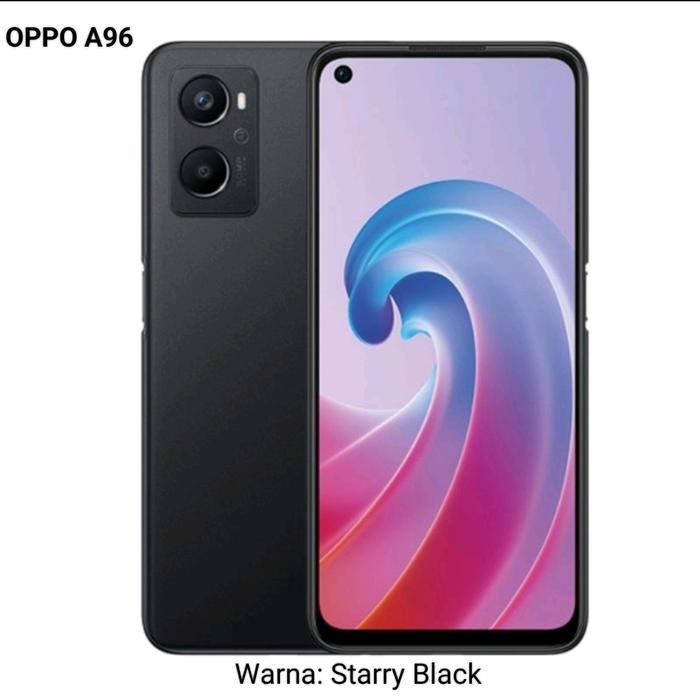 Gambar oppo a96 8/256 resmi - Starry Black dari ARPAH CELLULAR undefined Tokopedia