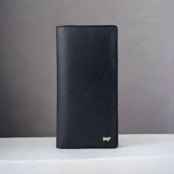 Gambar DOMPET PANJANG PRIA KULIT POLOS BRAUN BUFFEL - Hitam dari Dear Fashion Shop undefined Tokopedia