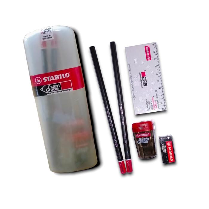 Gambar PAKET ALAT TULIS STABILO EXAM GRADE WITH PEN CASE STUDY SET dari Q-TA MART undefined Tokopedia