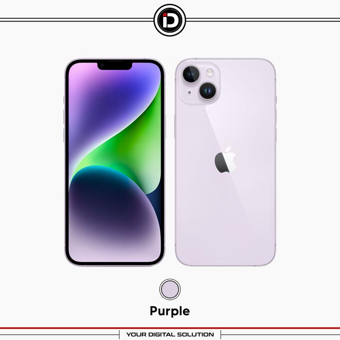 Gambar (IBOX) Apple iPhone 14 Plus 128GB 256GB 512GB Purple Blue Midnight Red - PURPLE, 128GB IBOX dari iDigital ID undefined Tokopedia